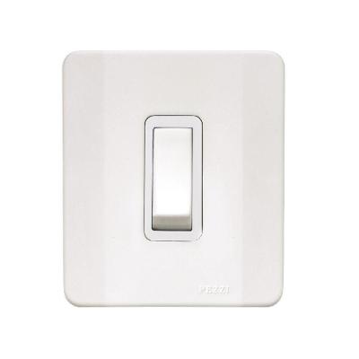Interruptor Simples C/caixa Sobrepor Branca 61500 - Pezzi