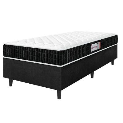 Cama Box Colchão Solteiro Espuma D33 New Millenium 88x57cm Preto/branco Hellen Pret/branc