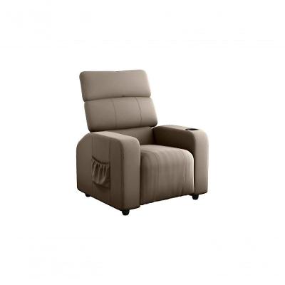 Poltrona Reclinável Sala Cadeira Mx 67 Pulse Veludo Capuccino Matrix Original