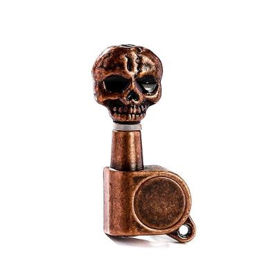 Tarraxa Guitarra Bronze Relic Caveira R6 Spirit J07skl-abrr6 [f035]