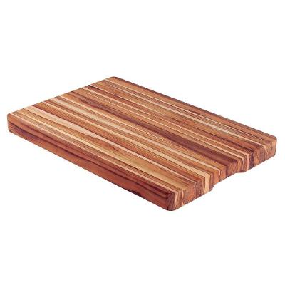Tábua Tramontina Churrasco 60x40cm Madeira Teca Fsc óleo Mineral Empunhadura Tramontina