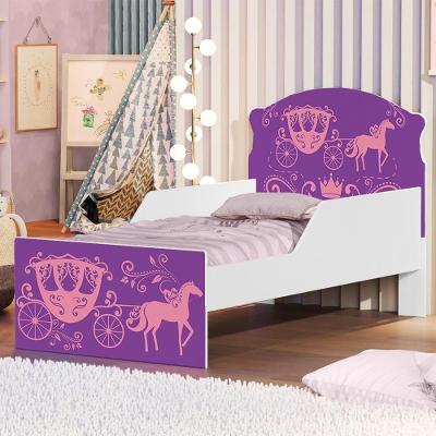 Cama Infantil Carruagem E Cavalo Com Colchão