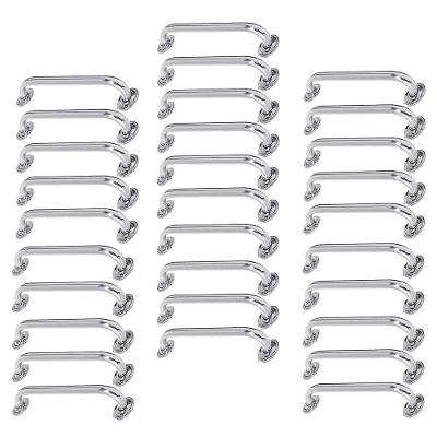 Alça De Apoio Barra Inox 50cm Kit 30 Unidades Inox Acessibilidade Banheiro Idoso Cadeirante Suporte