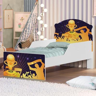 Cama Infantil Campeão Da Bola Com Colchão