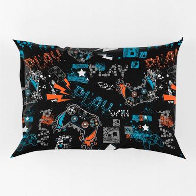 Porta Travesseiro Fronha Avulsa Game Win 70cm X 50cm - Estampa Digita Nerd Geek