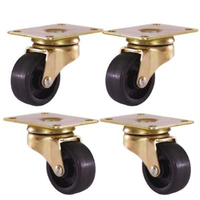 4 Rodizio Giratório Para Freezer Zamac 41mm Roda Nylon 500kg