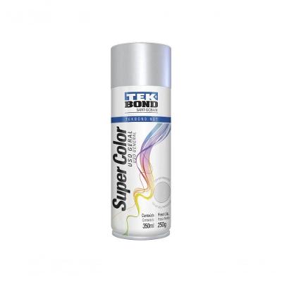 Tinta Spray Tekbond Uso Geral Aluminio 350ml-250g C-6 Pcs