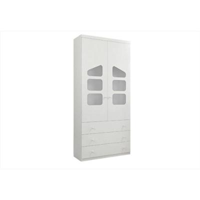 Guarda Roupa Infantil Eloísa 02 Portas E 03 Gavetas - Phoenix Baby Cor Branco