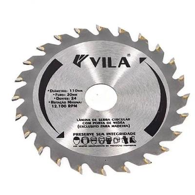 Disco De Serra Circular Widea 110x20mm C/ 24 Dentes - Vila