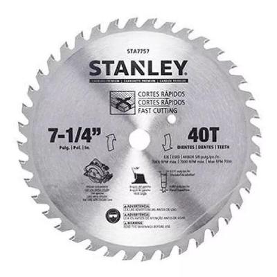 Disco De Serra Circular 7-1/4\'\' C/ 40 Dentes - Stanley