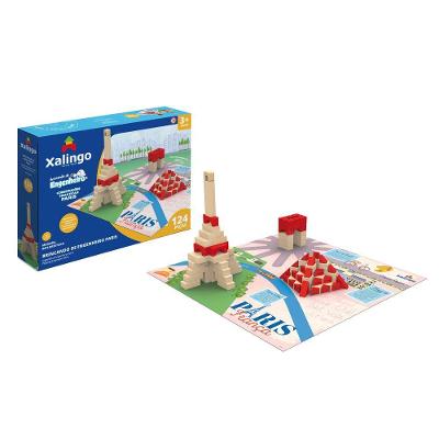 Brincando De Engenheiro Paris Xalingo -blocos De Montar 124 Peças