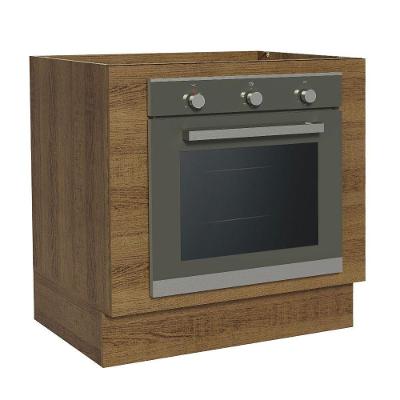 Balcão Para Forno 80 X 60 Cm Sem Tampo Rustic
