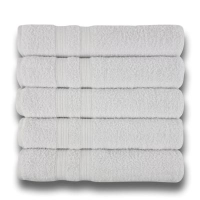 Kit 5 Toalhas Super Grossa E Felpuda Macia 80x150cm Beka - Branco Branco