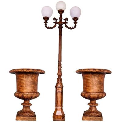 Kit Minha Fazenda Poste Paris Vaso Inglês Completo Promoção