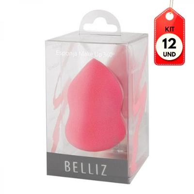 Kit C-12 Belliz 549 Make Up 360° Esponja Facial