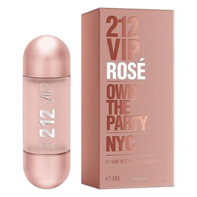 Perfume Carolina Herrera 212 Vip Rose Hair Mist Feminino 30ml