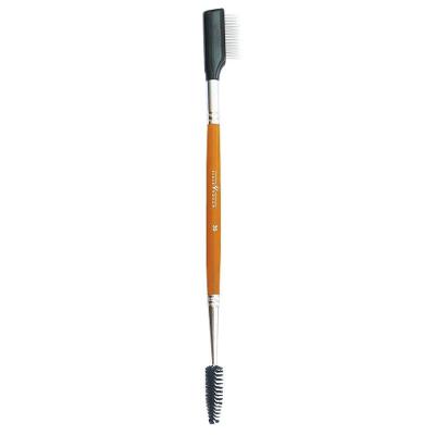 Kv Pincel Duplo Para Modelar Brown Line 35