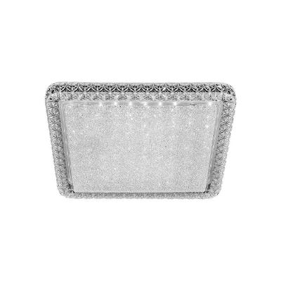 Plafon Led Blumenau Shine Pontilhado De Sobrepor Com Ajuste De Cor 18w Bivolt Translúcido