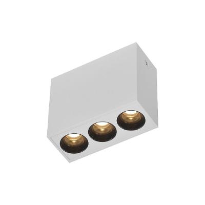 Spot De Sobrepor Nordecor Powerus Led 6w Bivolt 3000k Luz Amarela