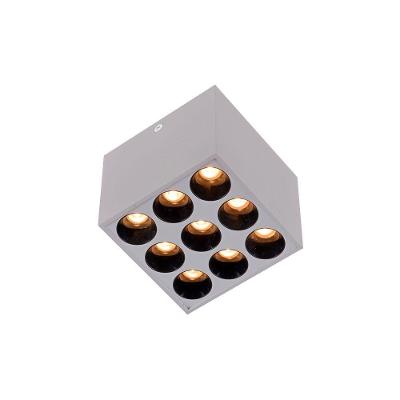 Spot De Sobrepor Nordecor Powerus Led 18w Bivolt 3000k Luz Amarela