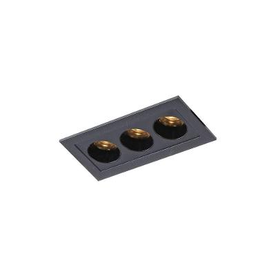 Spot De Embutir Nordecor Powerus Led 6w Bivolt Preto 3000k Luz Amarela