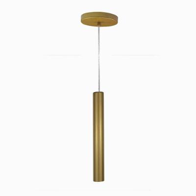 Pendente Tubo Palito 30cm - Ouro