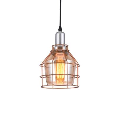 Lustre Pendente Taschibra Aro 160 E27 Bivolt âmbar