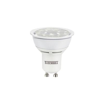 Lâmpada Led Taschibra Tdl 50 Dicroica Mr16 7w Bivolt Gu10 2700k Luz Amarela