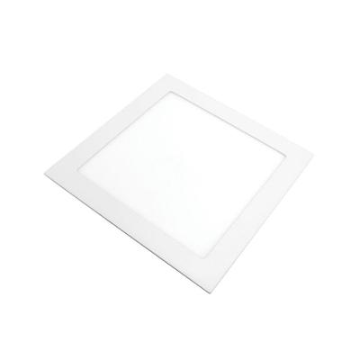 Painel De Led Lorenzetti Quadrado De Embutir 24w Bivolt 3000k Luz Amarela
