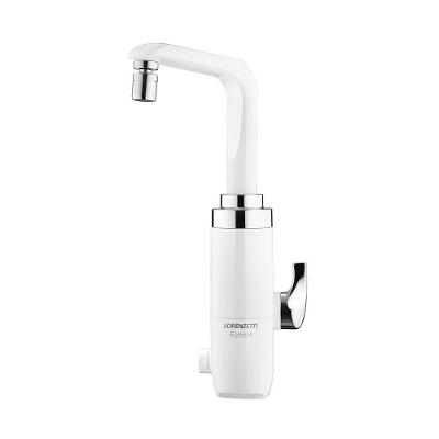 Torneira Elétrica Lorenzetti Essence De Bancada Branca-cromada 220v