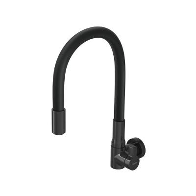 Torneira Hydra Hydramotion Flexível De Parede Preta