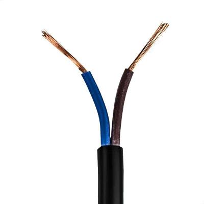Cabo Pp 2x1,00 Mm Elétrico Flexível Preto - 4 Metros