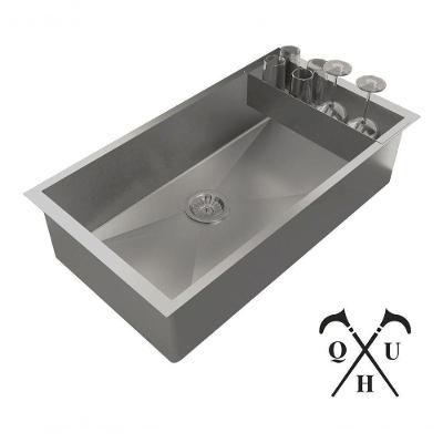Cuba Em Aço Inox C/ Escorredor 70X40 C/ Valvula 3 1/2