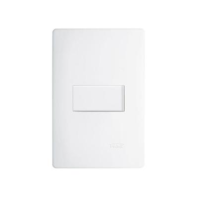 Interruptor Paralelo Fame Habitat Com Placa 4x2 Branco