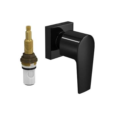 Acabamento Para Registro De Pressão Deca Level 4916.bl26.pq.no 1-2" E 3-4" Black Noir