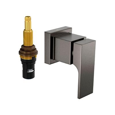 Acabamento Para Registro De Pressão Deca Unic 4916.gf90.pq.mt 1-2" E 3-4" Dark Antracite