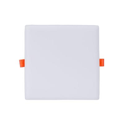 Painel De Led Blumenau Frameless Quadrado Sobrepor-embutir 24w Bivolt 3000k Luz Amarela