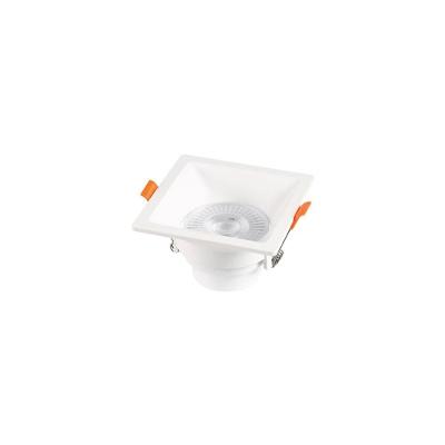 Spot De Led Recuado Blumenau Slim 3w Quadrado Branco Bivolt 6500k Luz Branca