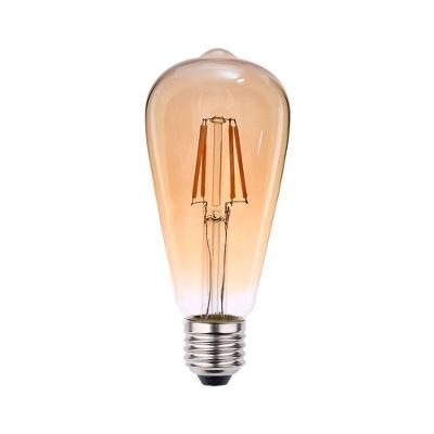 Lâmpada Led Blumenau Filamento Pera St64 4w E27 Bivolt