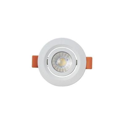 Spot De Led Blumenau Slim Redondo 3w Bivolt 3000k Luz Amarela