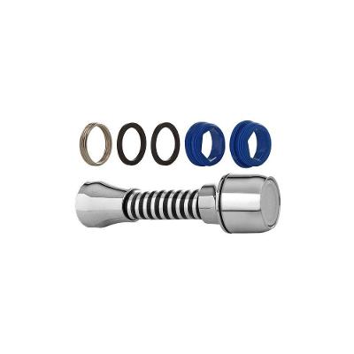 Extensor Plástico Para Torneira Com Arejador 9cm Blukit Cromado