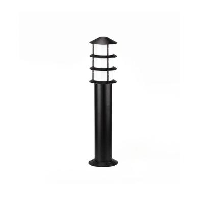 Poste Balizador Germany Oriental 55cm E27 Bivolt Preto Fosco