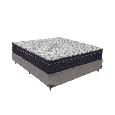 Conjunto Cama Box Casal Colchão Airtech D45 Extra Firme