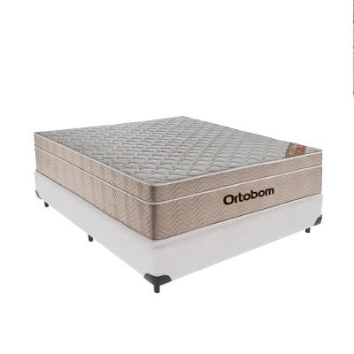 Cama Box Branco E Colchão Airtech Springpocket Viúvo Ortobom