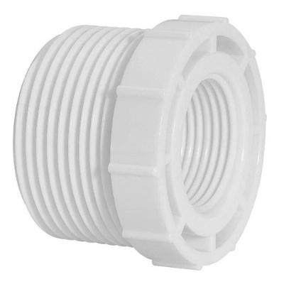 Bucha De Redução Rosqueavel Branca Amanco Kit 05 Und Tamanho 1"x1-2"
