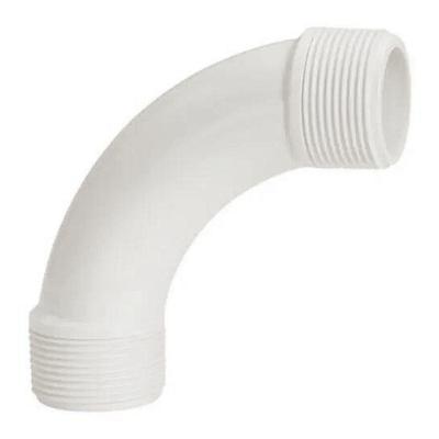 Curva Com Rosca 90° Branca Amanco Irrigação Tamanho 2"