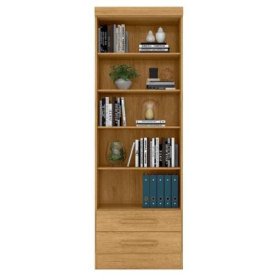 Estante Decorativa 5 Prateleiras Galinhos Freijó