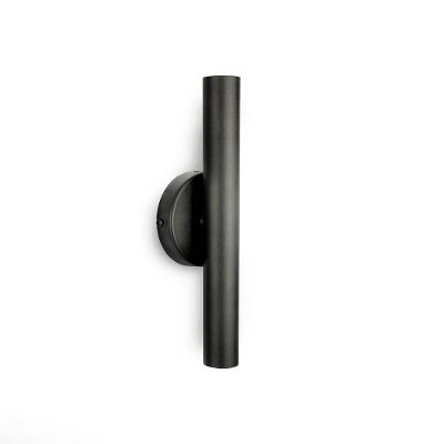 Arandela De Parede Foco Simples Slim Palito - Preto
