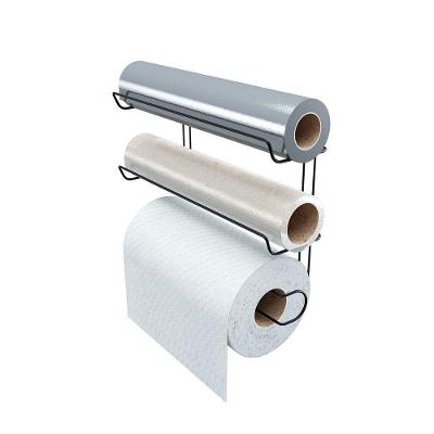 Porta Papel De Parede Triplo Para Rolos - Stolf Preto