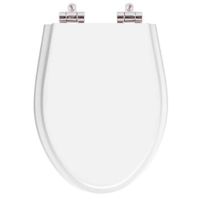 Tampa de Privada Poliéster Soft Alpinia Branco Louça Fiori